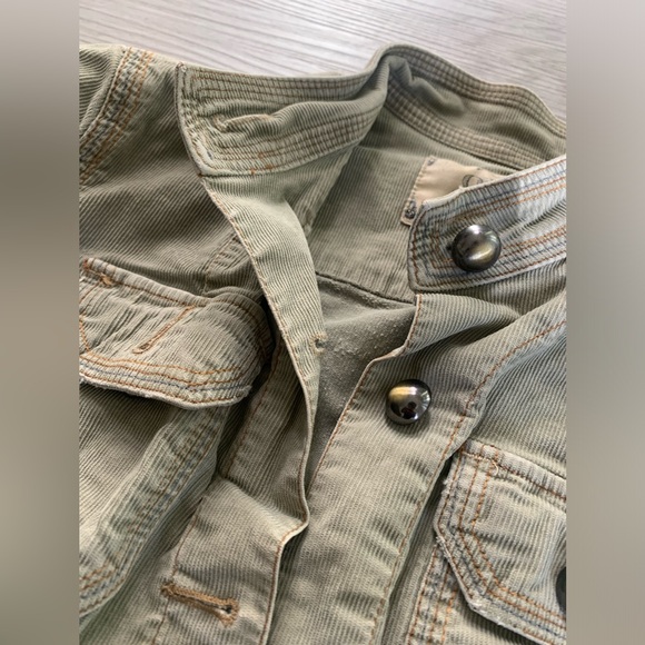 Vintage Old Navy Buckle Back Military Knobb Coat - Picture 4 of 5